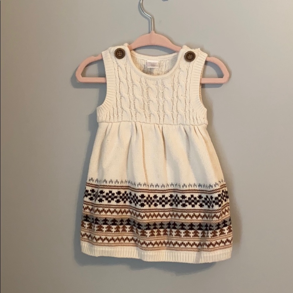 Sweater dress 6 to 12mos
